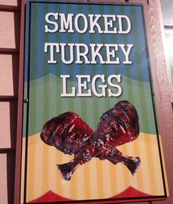 turkey legs sign